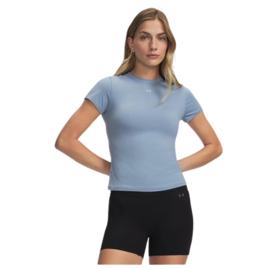 Under Armour Motion Fitted Ss 6013774-448 Mavi Tişört