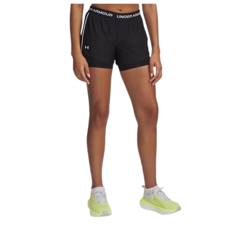 Under Armour Tech Play Up 2İn1 Shorts 1389895-001 Siyah Şort