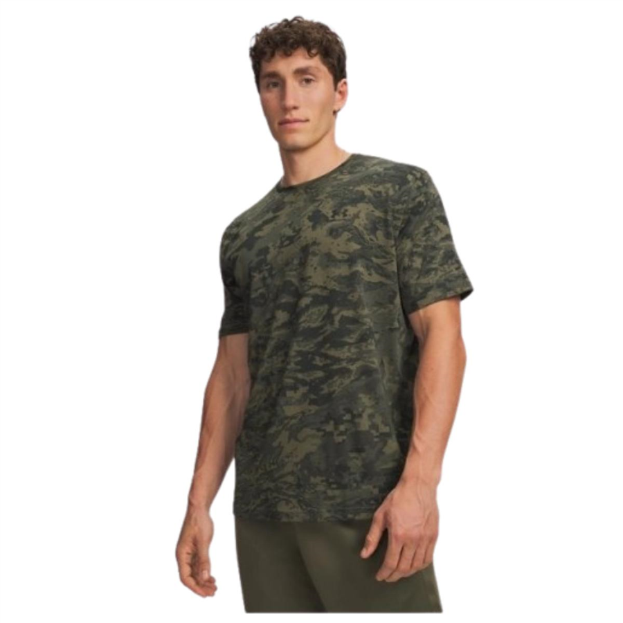 Under Armour Ua Abc Camo Ss 1357727-390 Yeşil Tişört