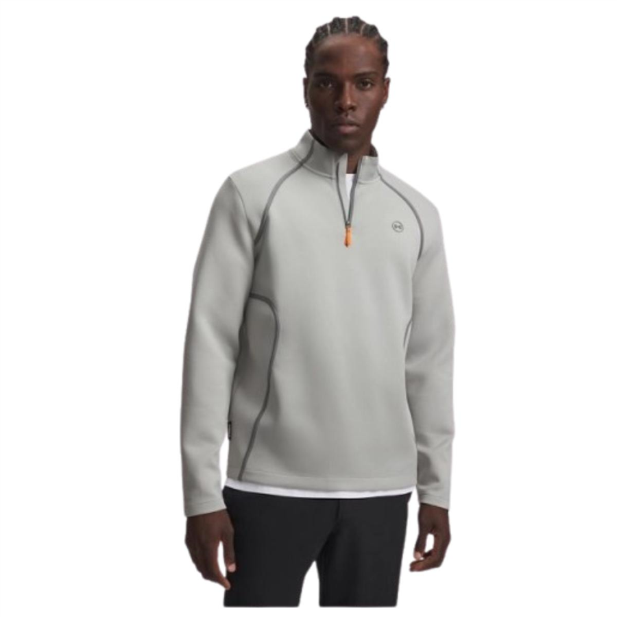 Under Armour Ua Drive Midlayer 1/4 Zip 6013943-069 Gri Sweatshirt