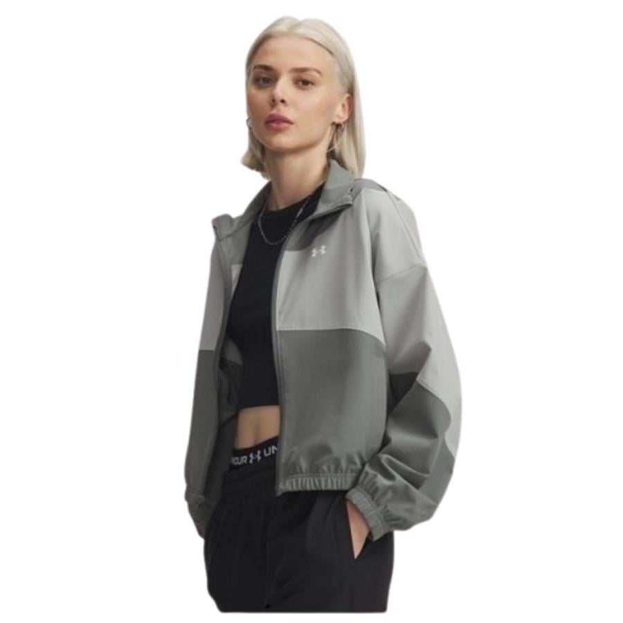 Under Armour Ua Rival Woven Jacket 1389631-709 Yeşil Ceket