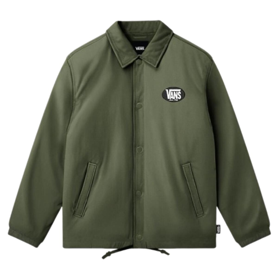 Vans Torrey Nylon Coaches Jacket 2.0 VN000TREGRK1 Yeşil Ceket