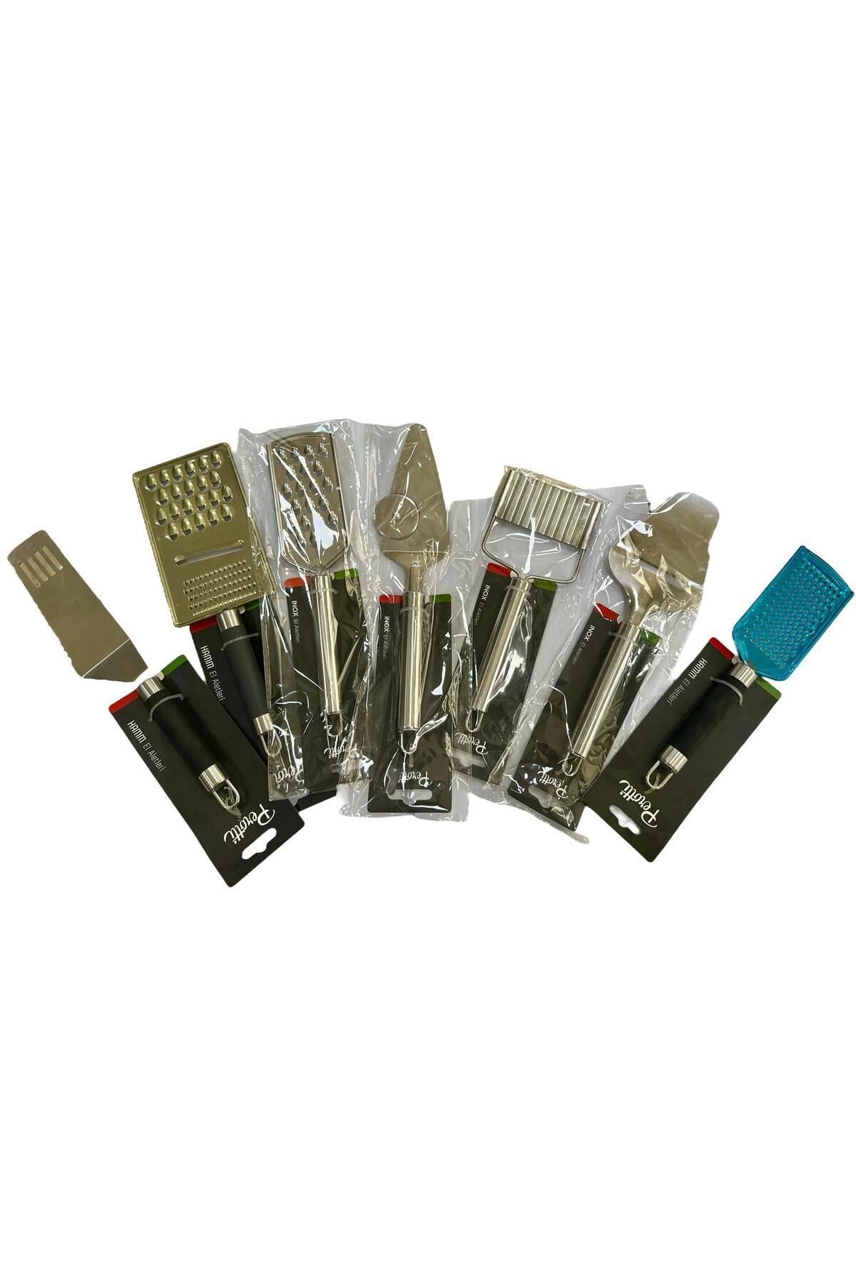 Metal 7 Parça Ev Aletleri Seti