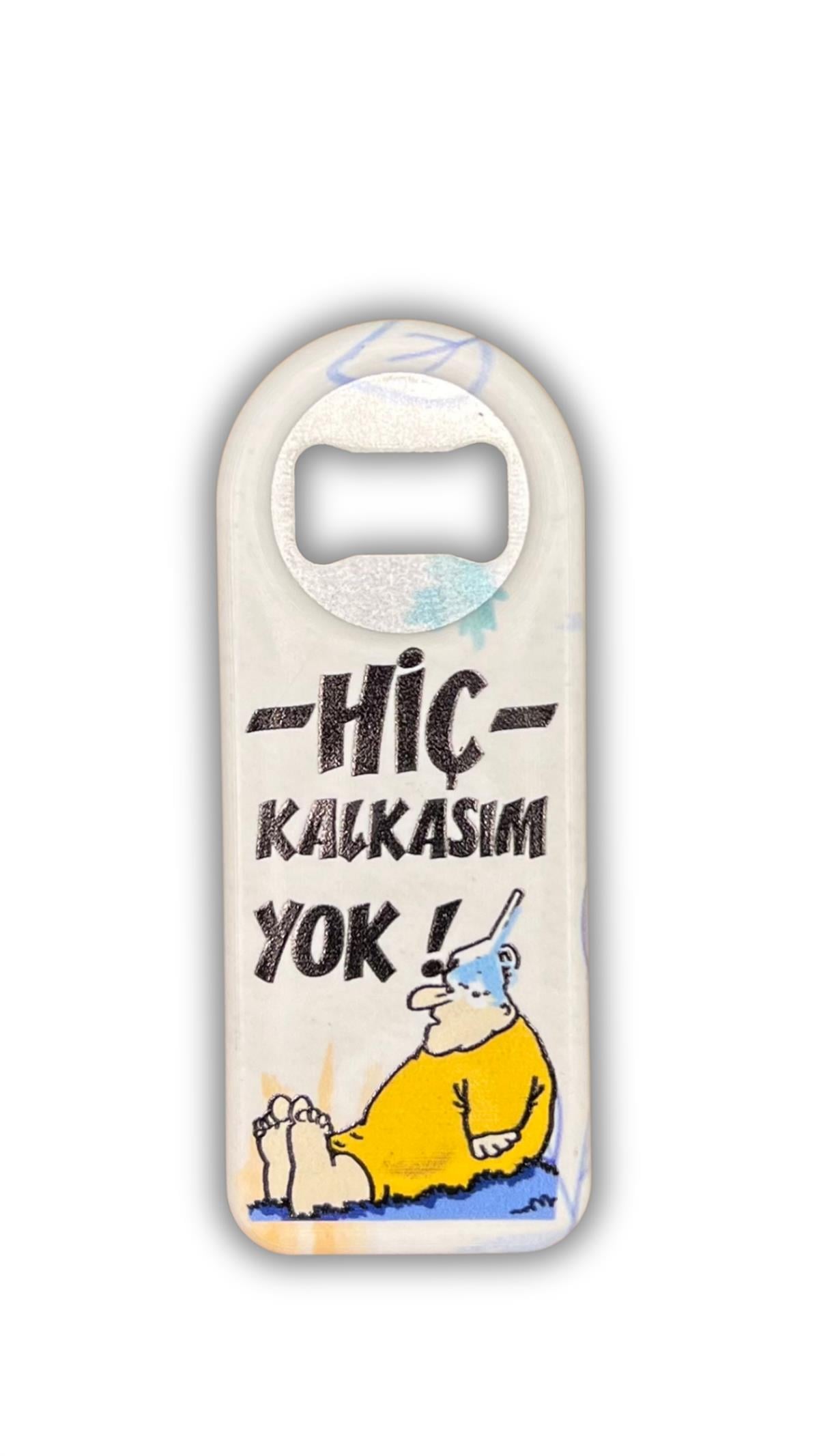 Sloganlı Şişe Açacağı