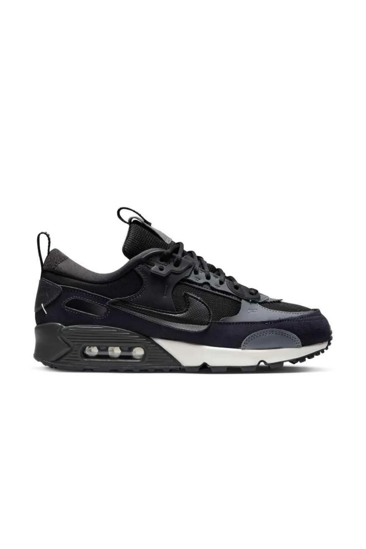 DM9922-003-36 Nike Air Max 90 Futura Kadın Antrasit Günlük Ayakkabı