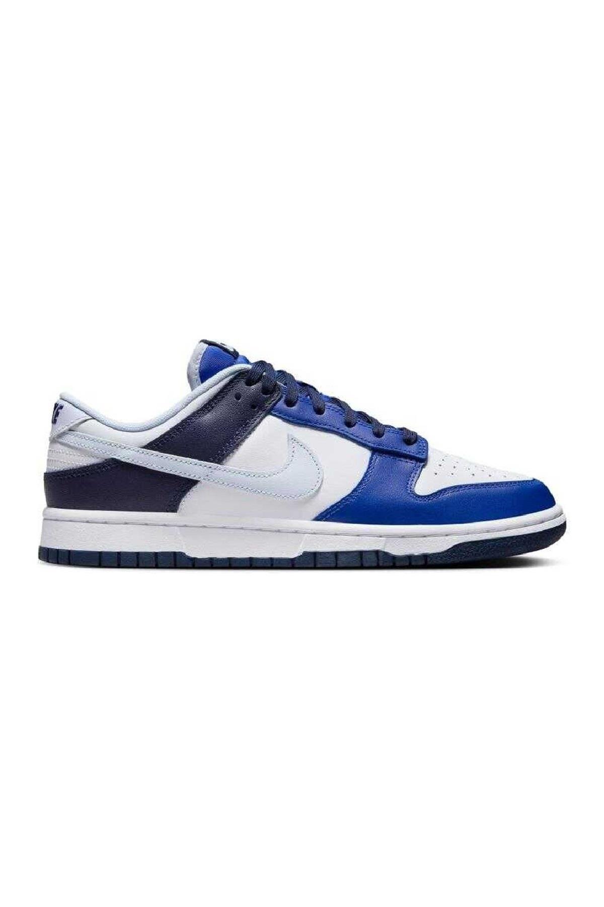 FQ8826-100-40 Nike Dunk Low Erkek Mavi Beyaz Günlük Ayakkabı