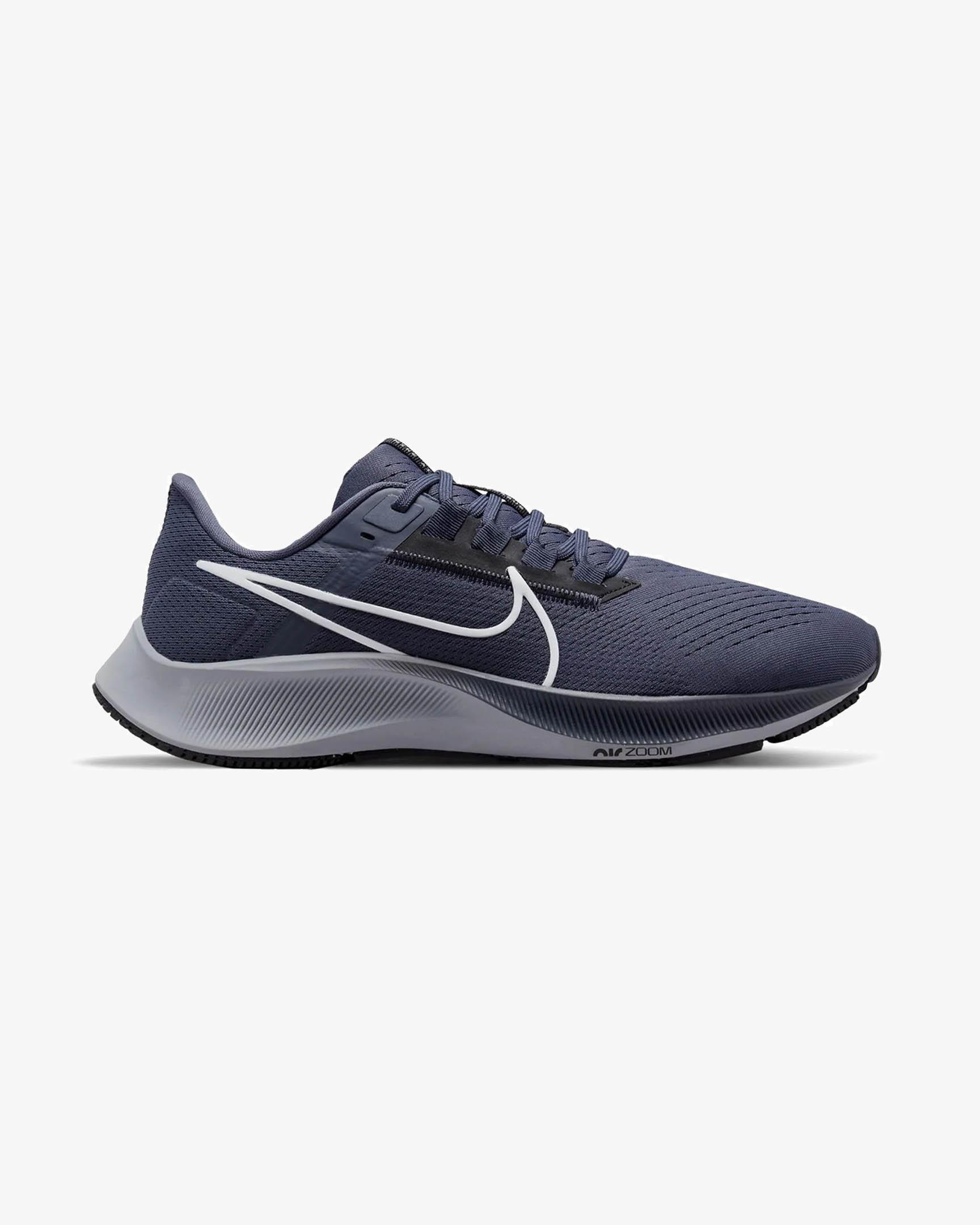 Nike CW7356-400-40 Nike Air Zoom Pegasus 38 Erkek Mavi Koşu Ayakkabısı