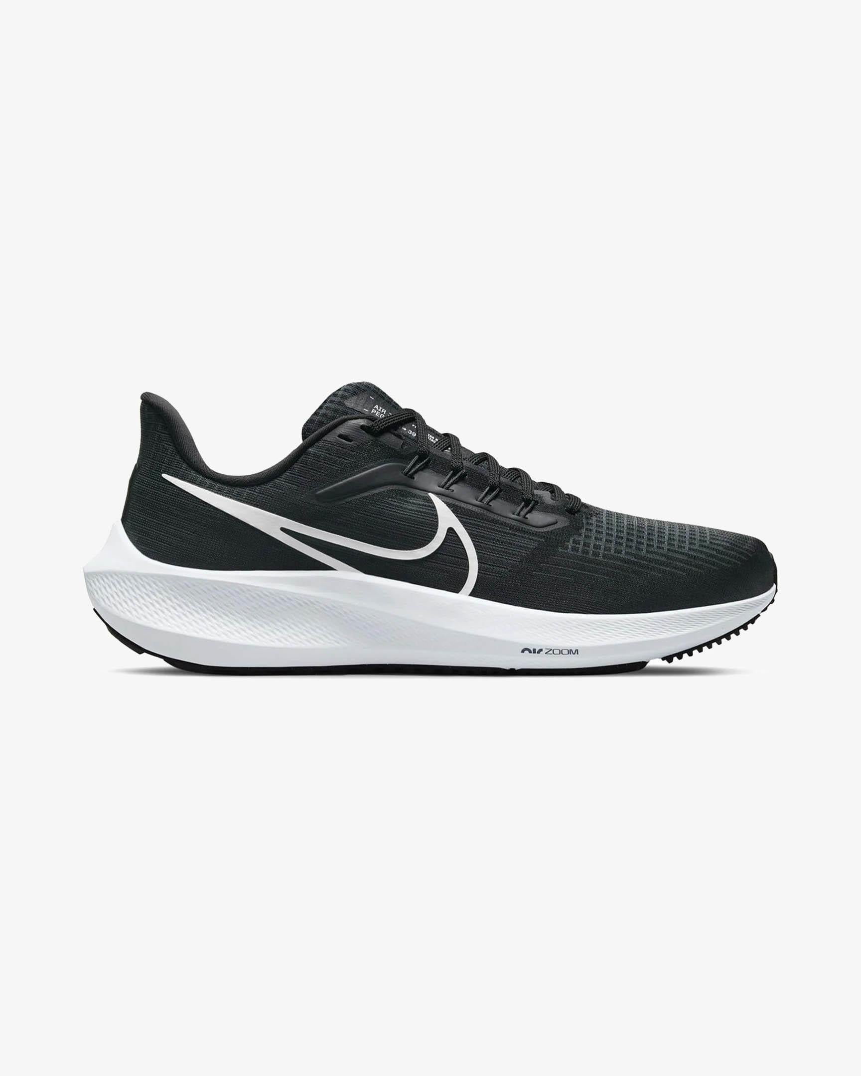 Nike DH4071-001-40 Nike Air Zoom Pegasus 39 Erkek Siyah Beyaz Koşu Ayakkabısı