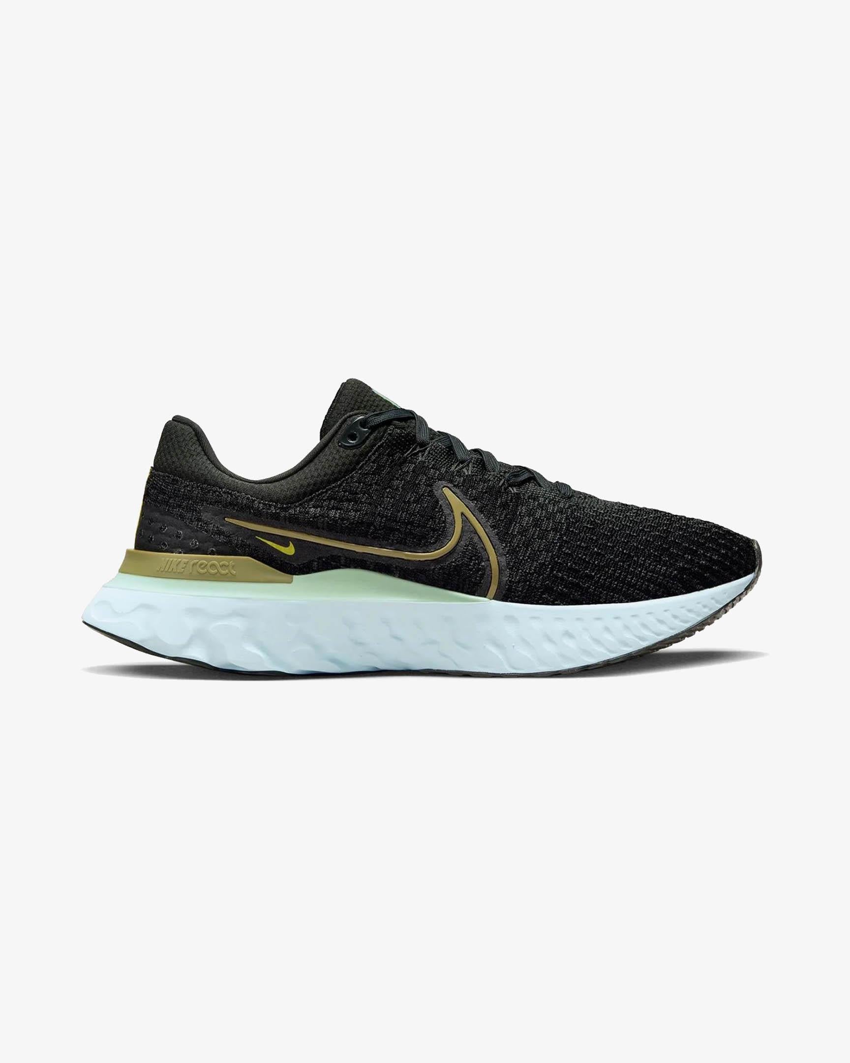 Nike DH5392-300-40 Nike React Infinity Run Flyknit 3 Erkek Yeşil Koşu Ayakkabısı