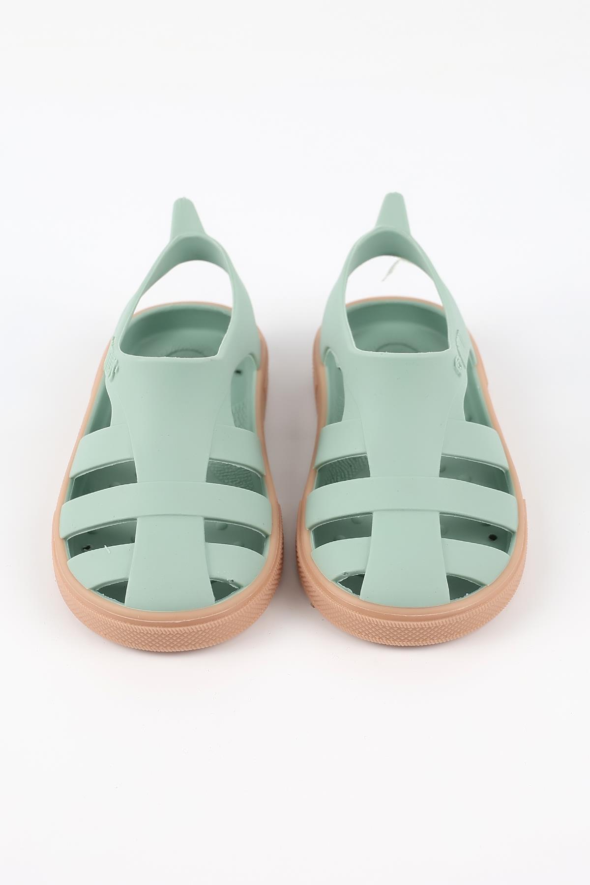 Bioty-B 08B-20-21 Boatilus Bioty-B PastelGreen/Beige Çocuk Sandalet