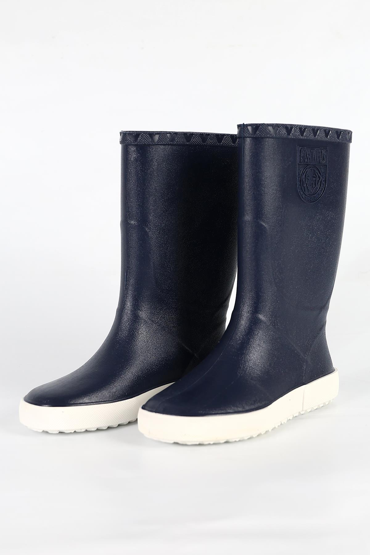 Nautic 01-36 Boatilus Nautic Kadın Navy/White Yağmur Çizmesi