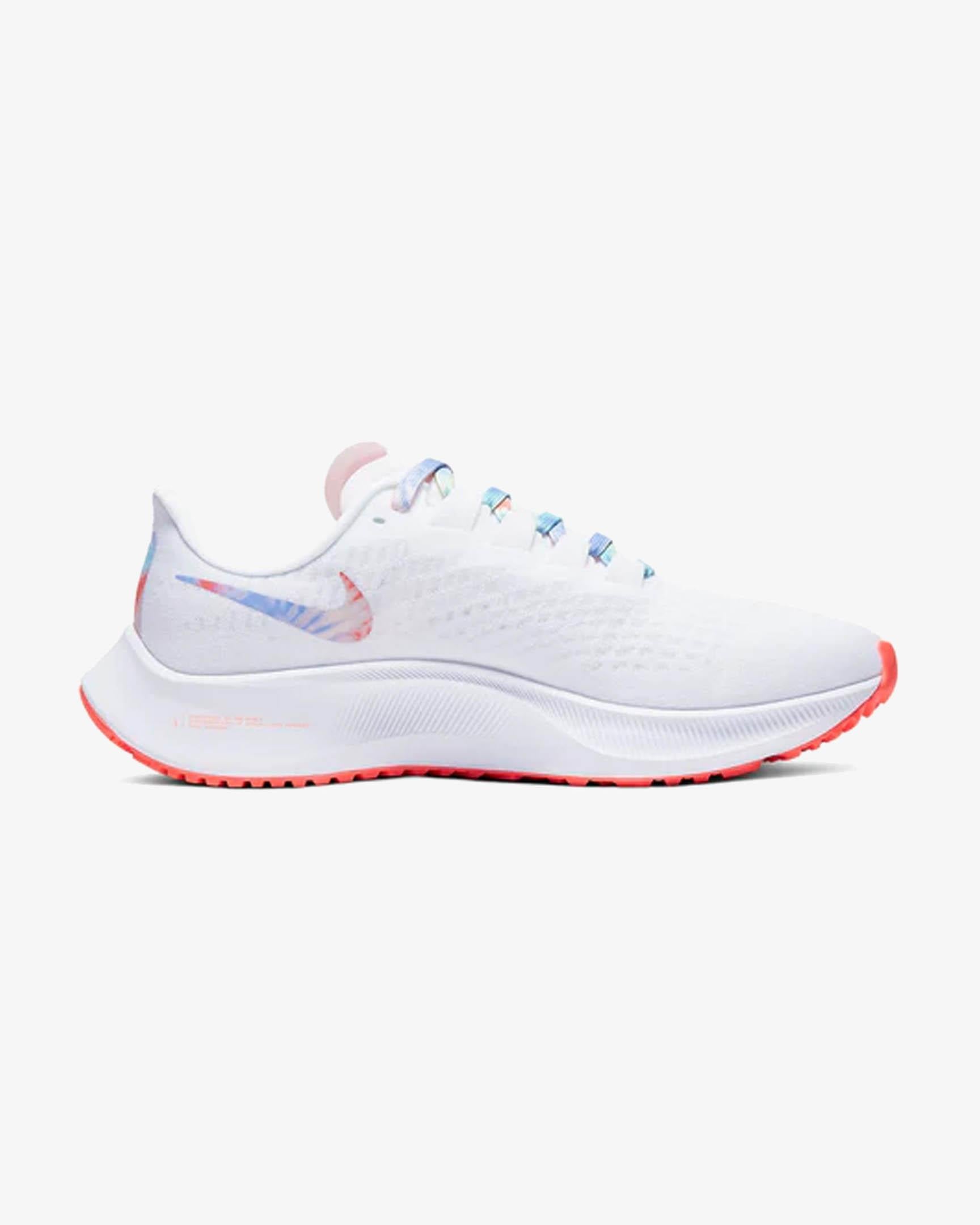 Nike DD9667-100-39 Nike Air Zoom Pegasus 37 Unisex Beyaz Koşu Ayakkabısı