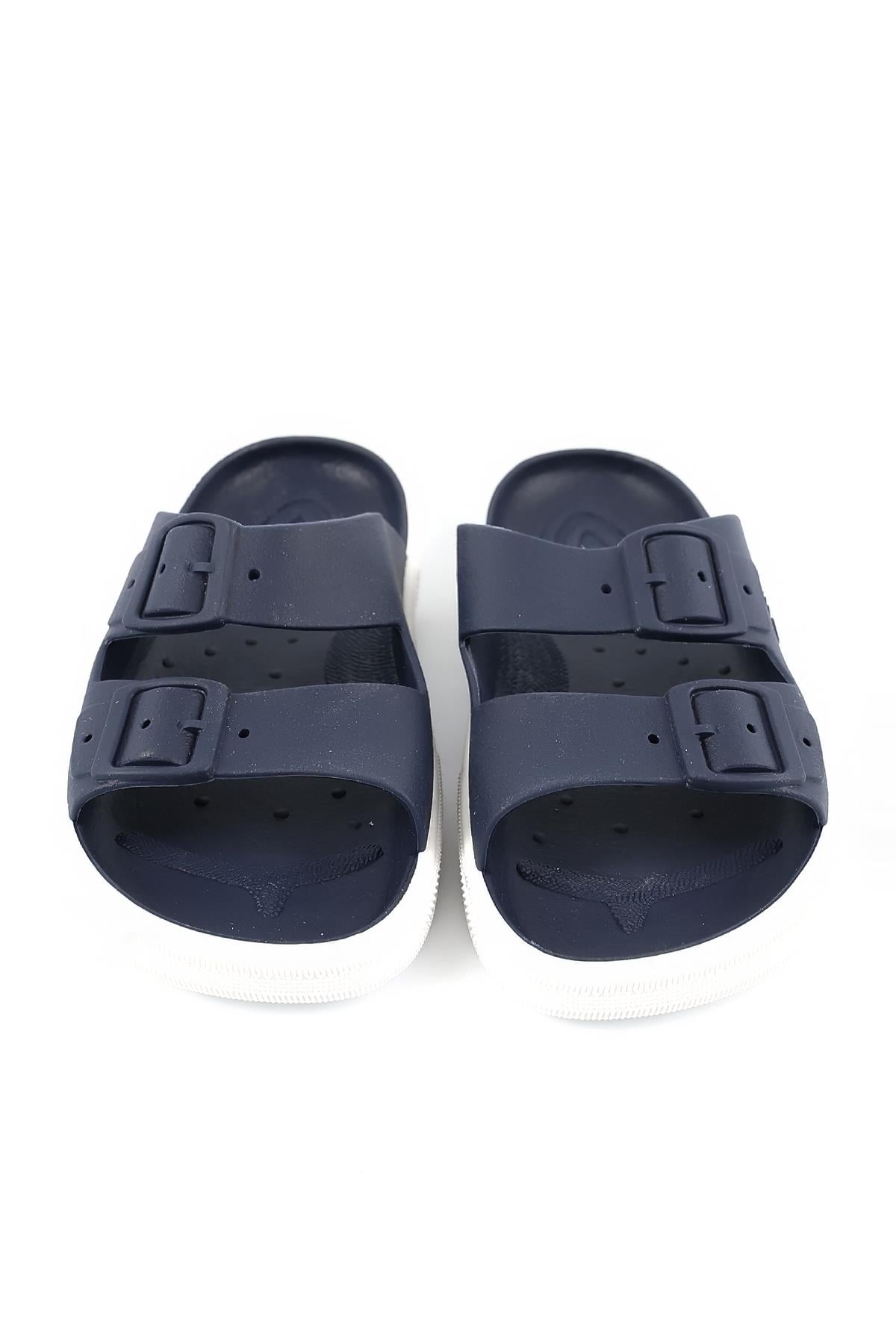 Rocksy-F 01-28-29 Boatilus Rocksy-F Navy/White Erkek Çocuk Terlik
