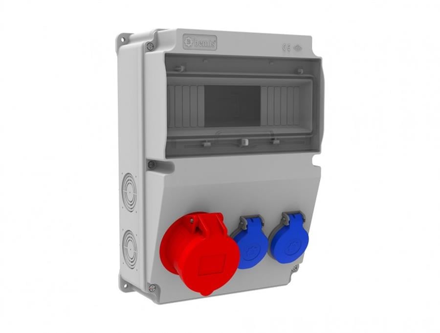 BEMİS BMS-BD2-2118-2020 5/16A.380V.1AD ÖN-1/16A.220V.2AD ÖN