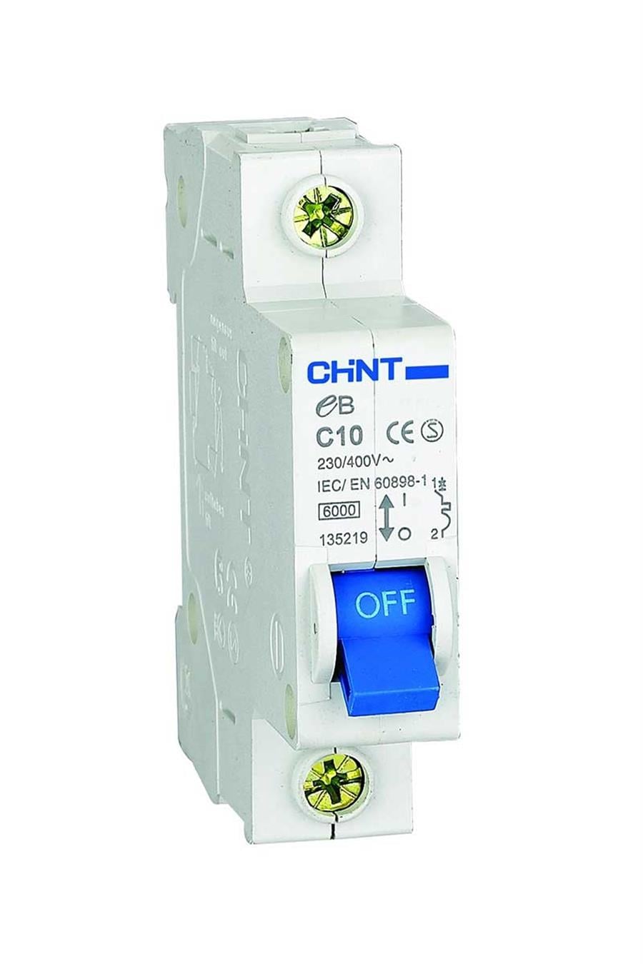 CHINT CHİNT-186418 EB SERİSİ / 1 KUTUPLU 4,5KA / C TİPİ 16A OTOMATİK