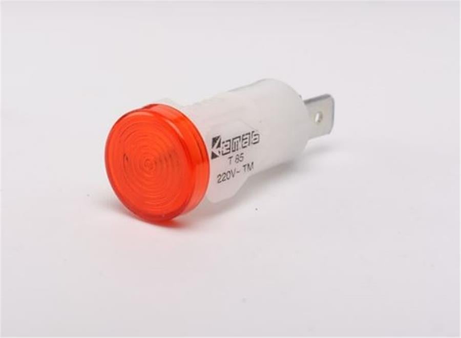 EMAS EMAS-S145NK SİNYAL 14mm 220V.TIRNAKLI KIRMIZI