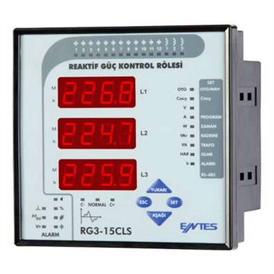 ENTES ENTM2410 RG3-15C REAKTİF GÜÇ KONTROL RÖLESİ