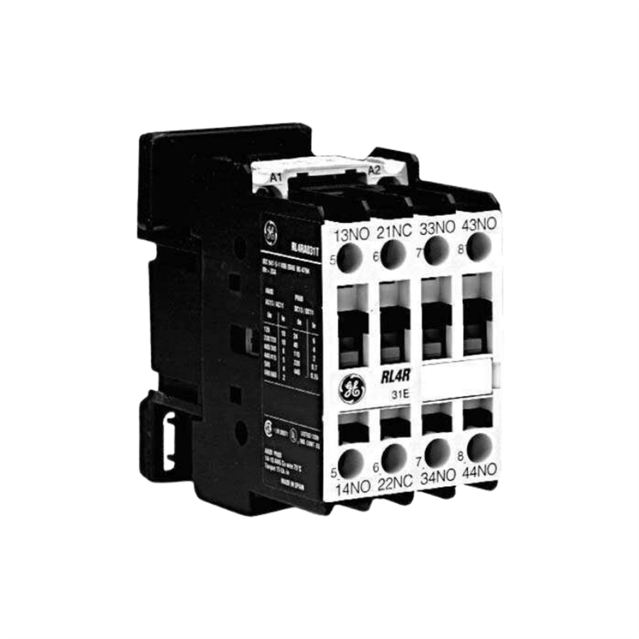 GENERAL ELECTRIC GE109068 NORMOL TİP YRD. KONTAKTÖR 20A 2NO+2NC 220VAC RL4RA