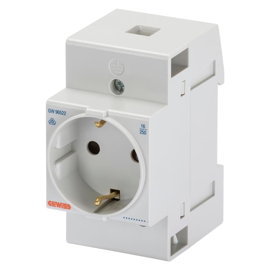 GEWİSS GW96522 Ray Tipi Priz 2P+E 16A - 2,5M