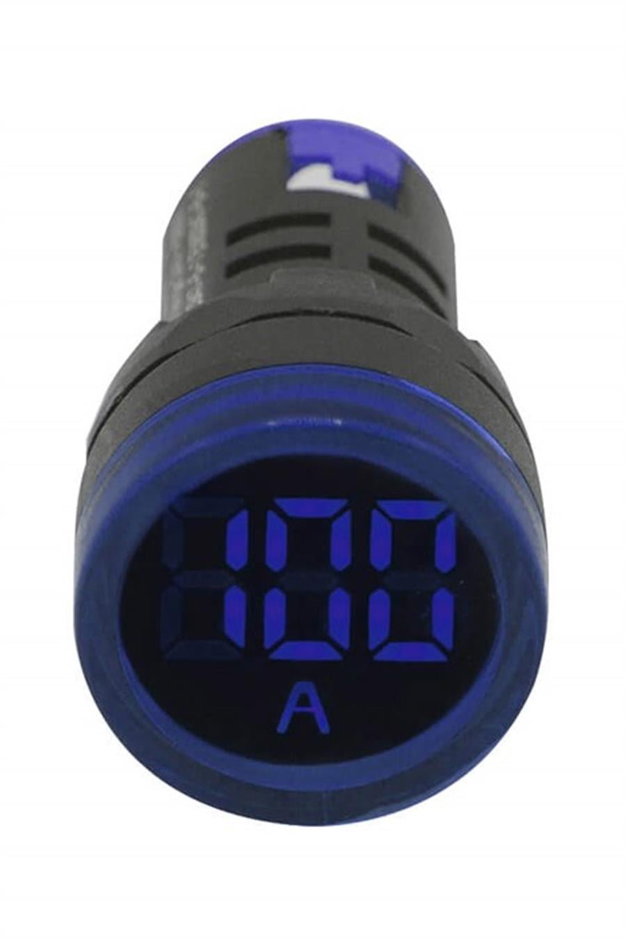 GWEST GWEST-6514 24-AS-M Ø22mm 0-100A LEDLİ AMPERMETRE MAVİ