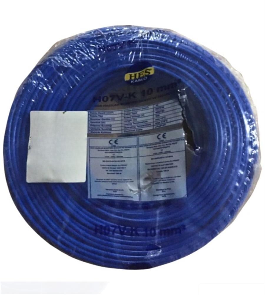 HES KABLO HES-NYAF086 1X10 NYAF KABLO MAVİ