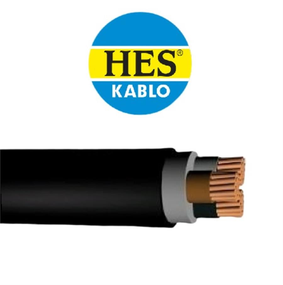 HES KABLO HES-TTR059 3X1,5 NYMHY (TTR) KABLO SİYAH