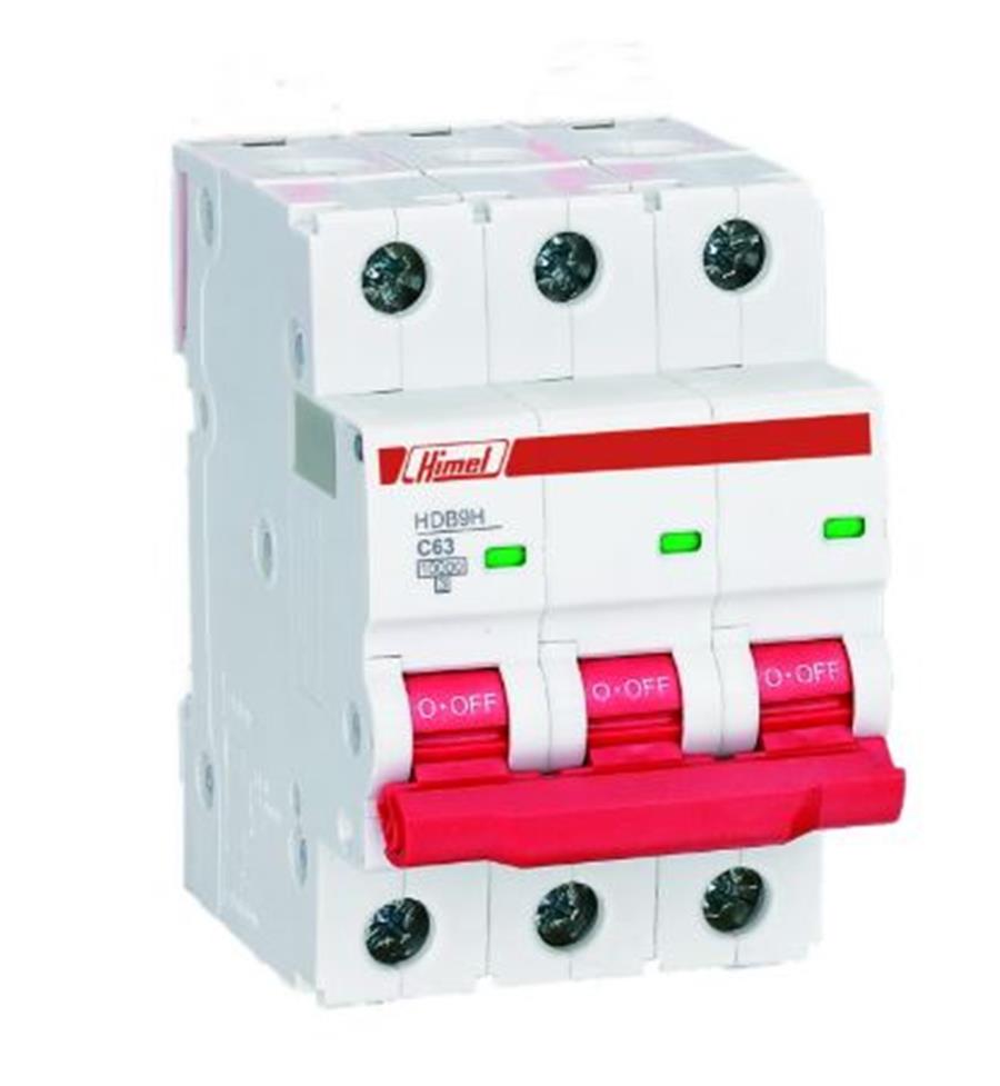 HİMEL HML-HDB9H633C20 3X20C OTOMATİK SİGORTA 10kA