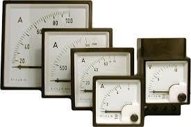ISKRA FQ0307-250/5 72x72 250/5A ANALOG AMPERMETRE