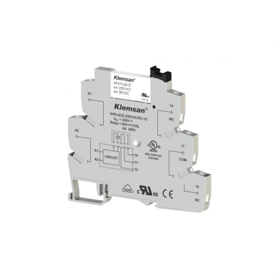 KLEMSAN KLM270852 KPR-SCE-230VAC-1C RÖLE SETİ