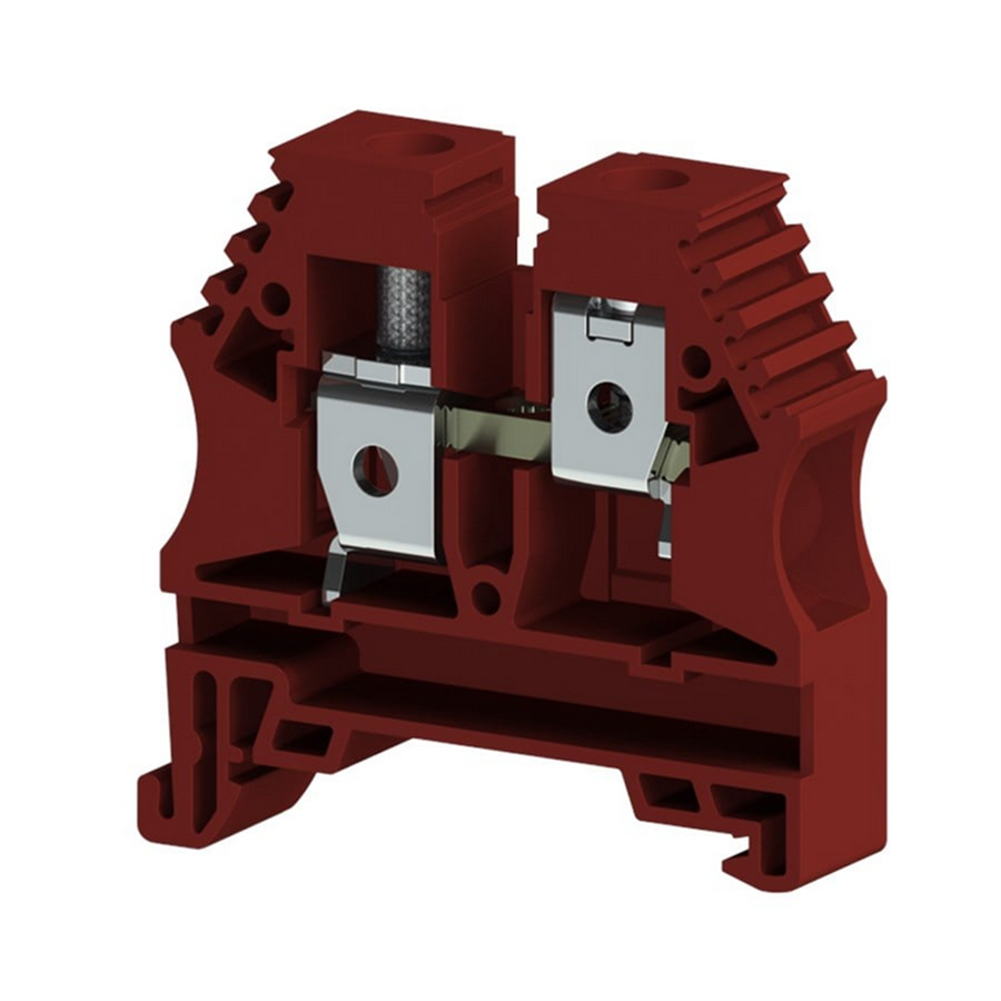 KLEMSAN KLM304154RP AVK 10 KIRMIZI VİDALI KLEMENS