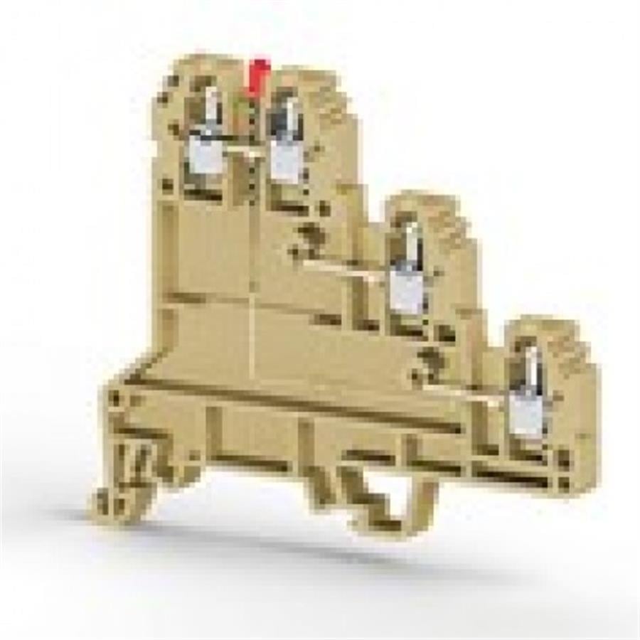 KLEMSAN KLM324410 PUK 3SLD 24 VDC NPN BEJ VİDALI KLEMENS