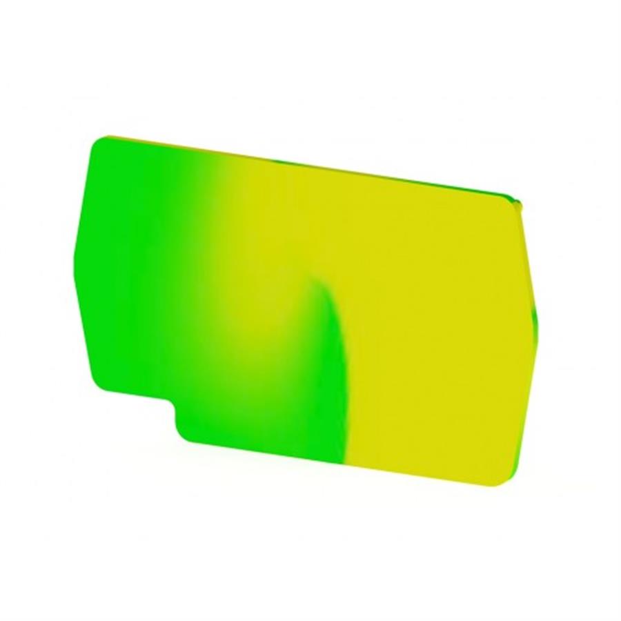 KLEMSAN KLM446442T NPP/PYK 1,5/2,5 (SARI-YESİL) NİHAYET PLAKASI