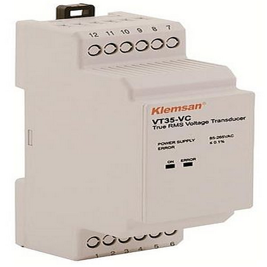 KLEMSAN KLM600267 VT35-VCD (0-80V/0-10V) GERİLİM DÖNÜŞTÜRÜCÜ
