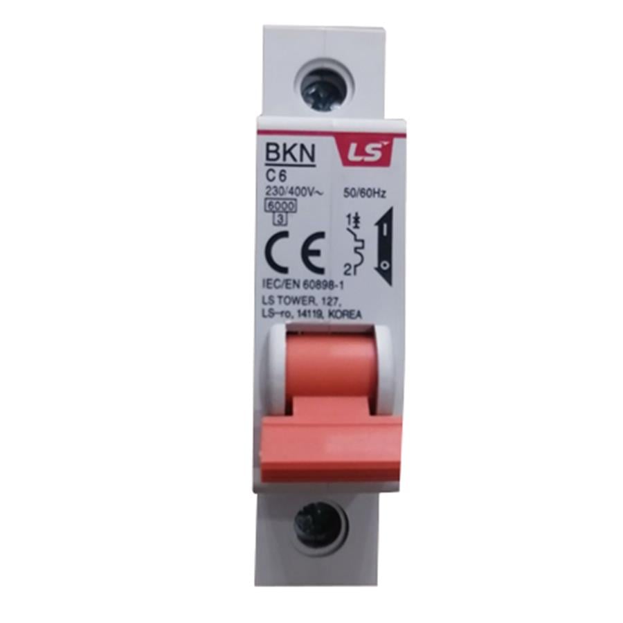 LS LS.0611002618 BKN 1P C10 Otomatik Sigorta 6kA C eğrisi 1x10A