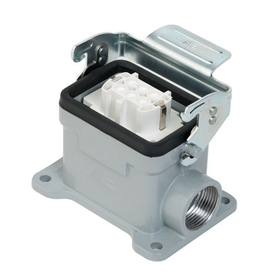 METE ENERJİ MT403096S 6x16A. ÇOKLU DUVAR PRİZİ METAL MANDALLI
