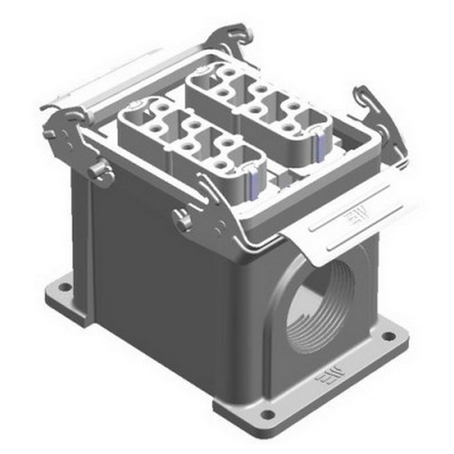 METE ENERJİ MT403181S 12x35A. ÇOKLU DUVAR PRİZİ METAL MANDALLI