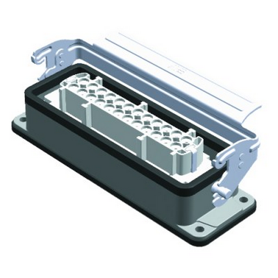 METE ENERJİ MT403546S 24x16A. ÇOKLU MAKİNE PRİZİ (TEK METAL MANDALLI)