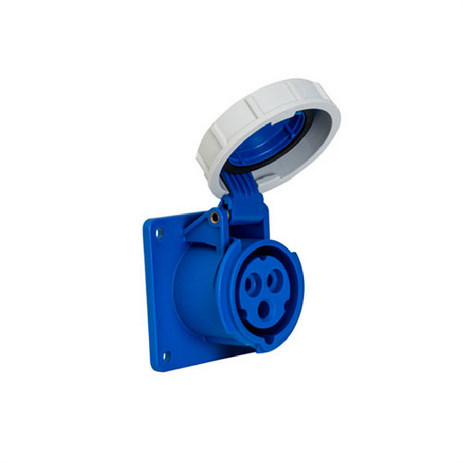 METE ENERJİ MT406504V 3X16A. IP67 MAKINE PRIZI -DÜZ-(Vidali Bagl.)