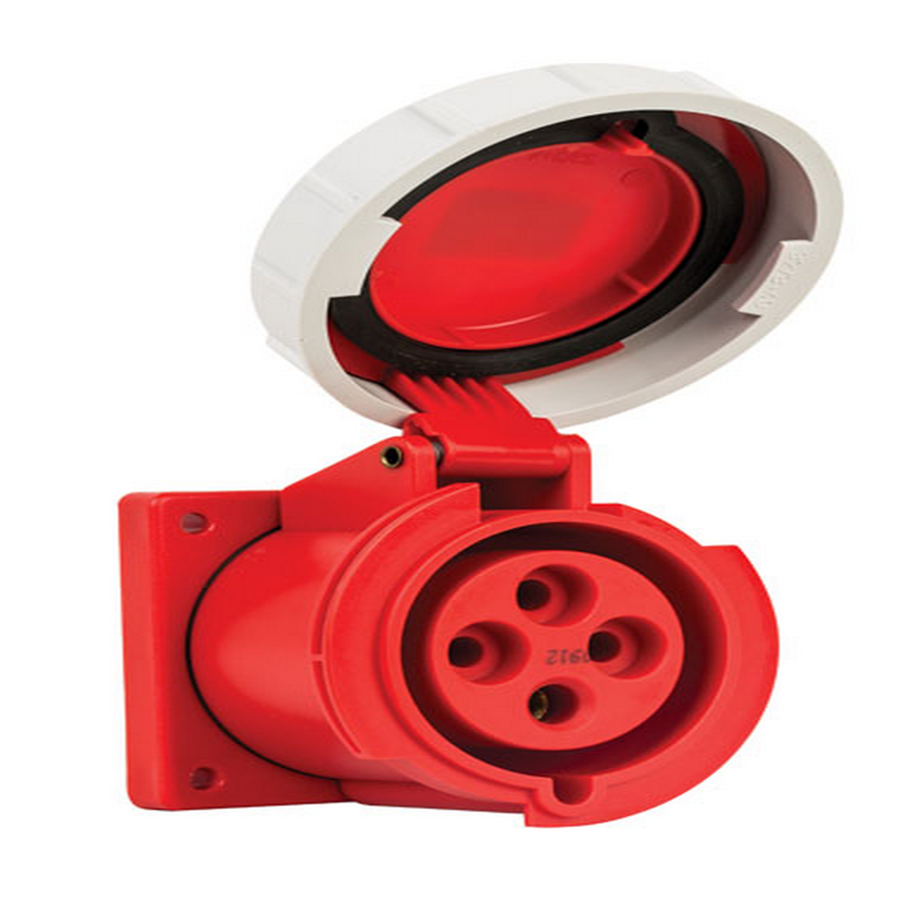 METE ENERJİ MT406520V 4X32A. IP67 MAKINE PRIZI -DÜZ-(Vidali Bagl.)