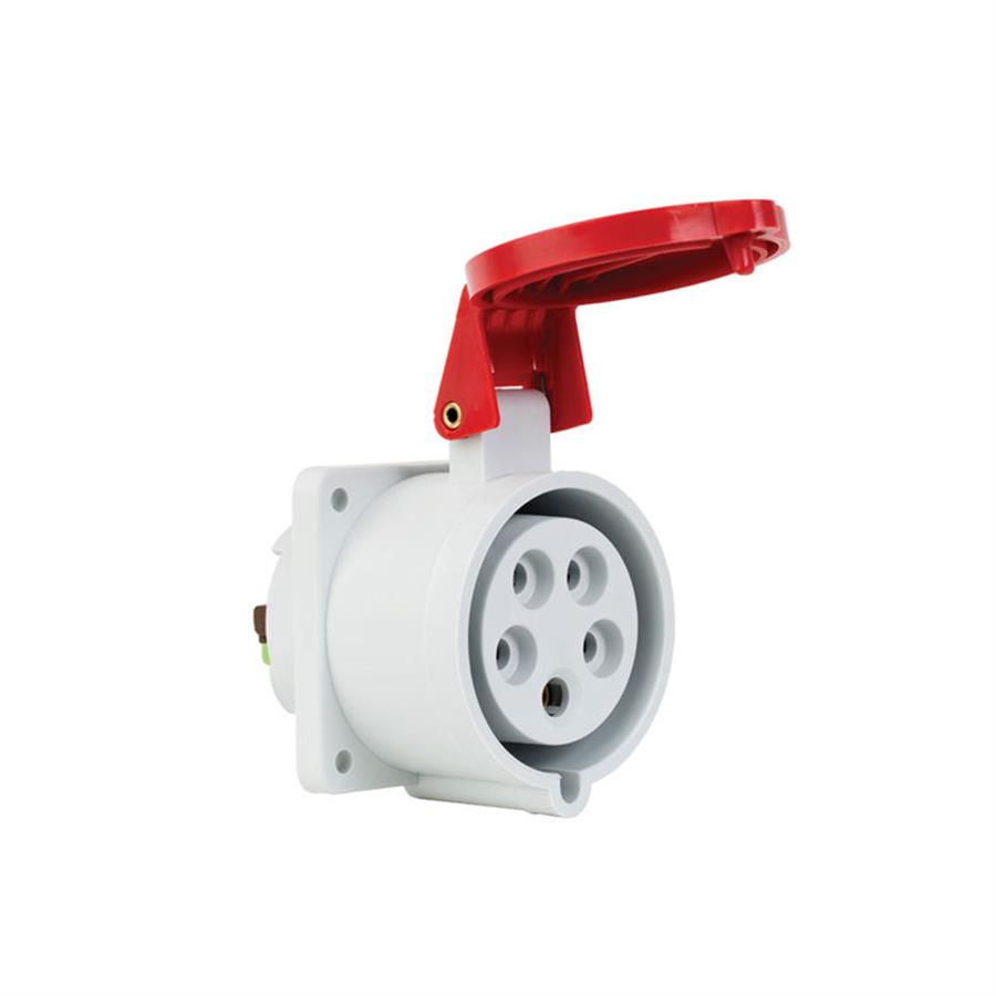 METE ENERJİ MTT132002 5X32A. IP44 MAKINE PRIZI -DÜZ-