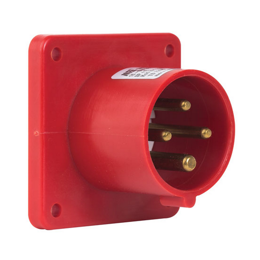 METE ENERJİ MTT28112V 4X16A. IP44 MAKINE FISI -DÜZ-(Vidali Bagl.)