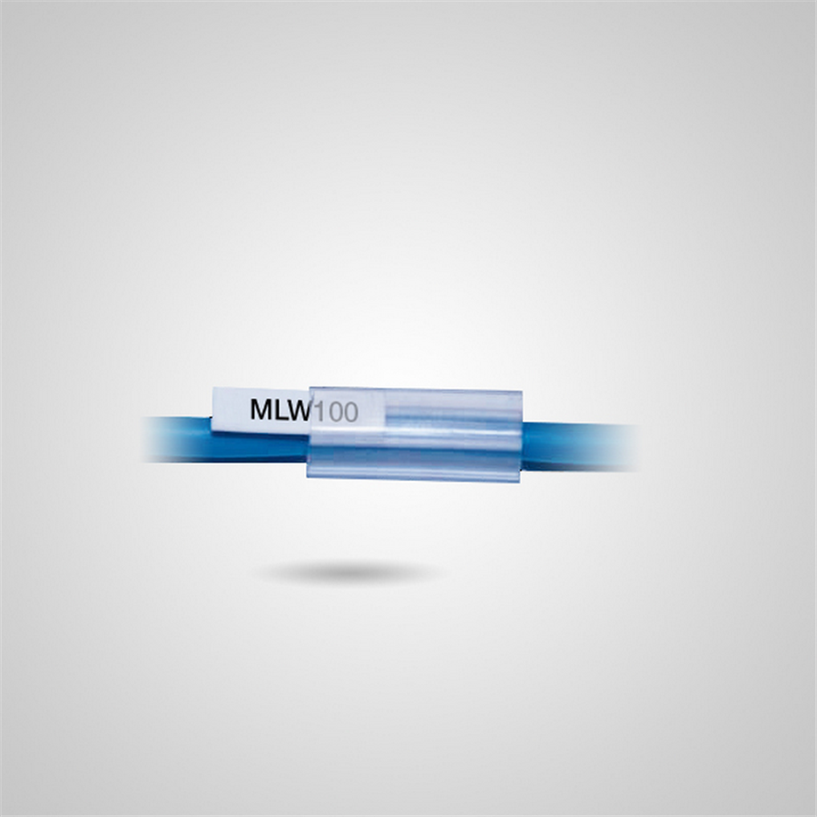 MOLWEX MWX-023 021 TTE-N için kablo işaretleme etiketi, Beyaz