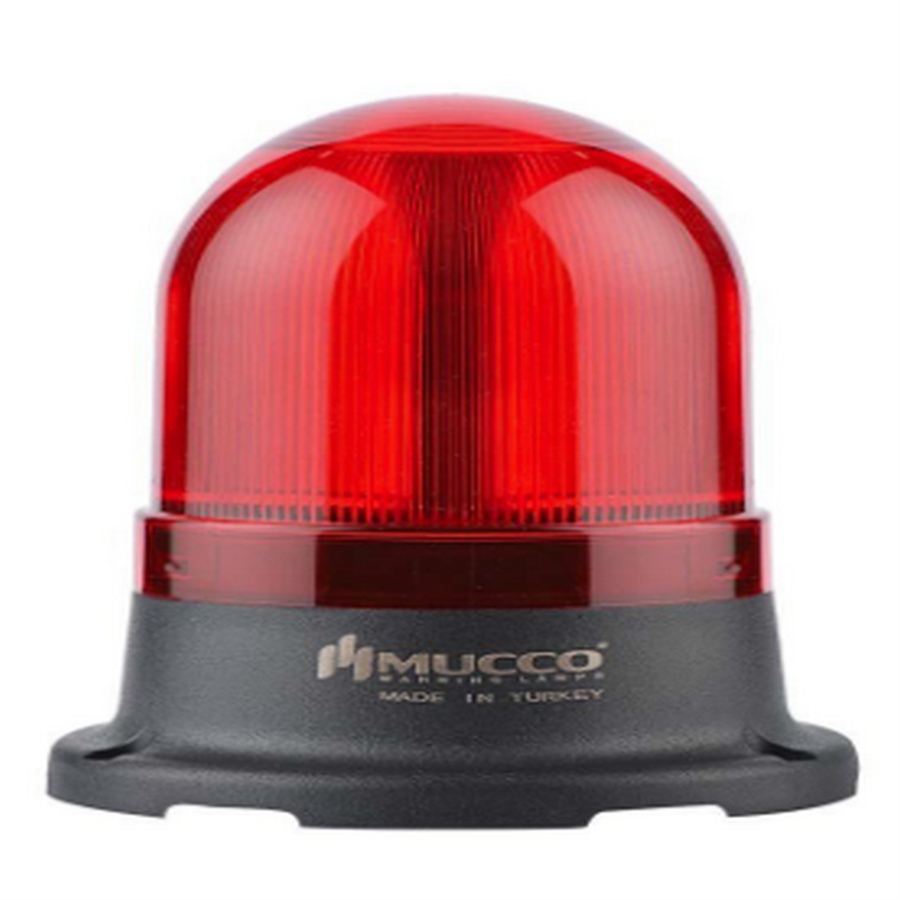 MUCCO MUC-SNT-125-1 Ø100 TEPE LAMBASI 5MOD POWER LED KIRMIZ