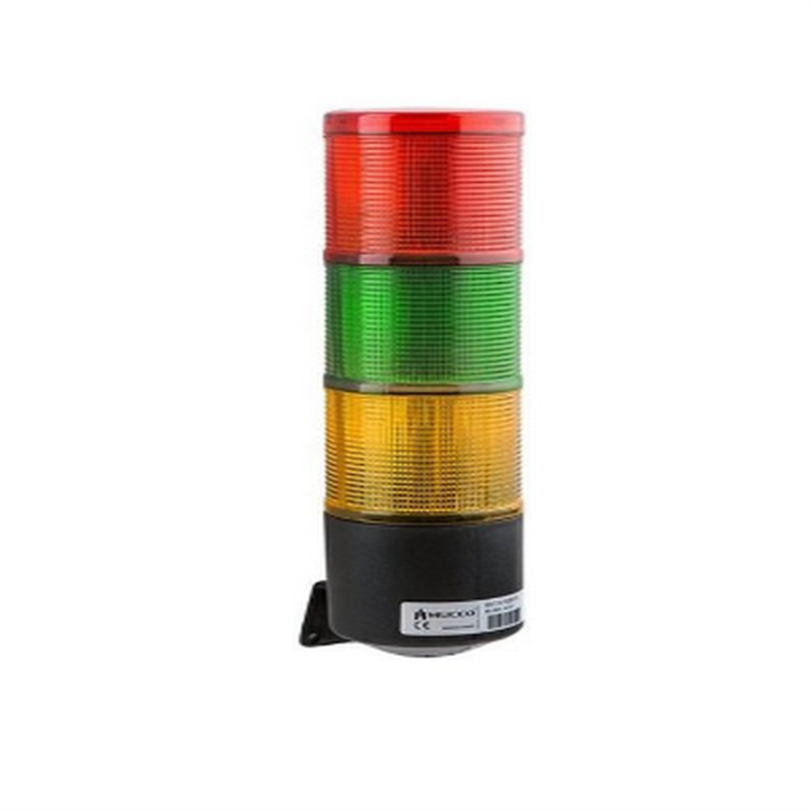 MUCCO MUC-SNT-7022-SB3 Ø70 ÜÇ KATLI KOLON KIRMIZI YEŞİL SARI 260V AC/DC