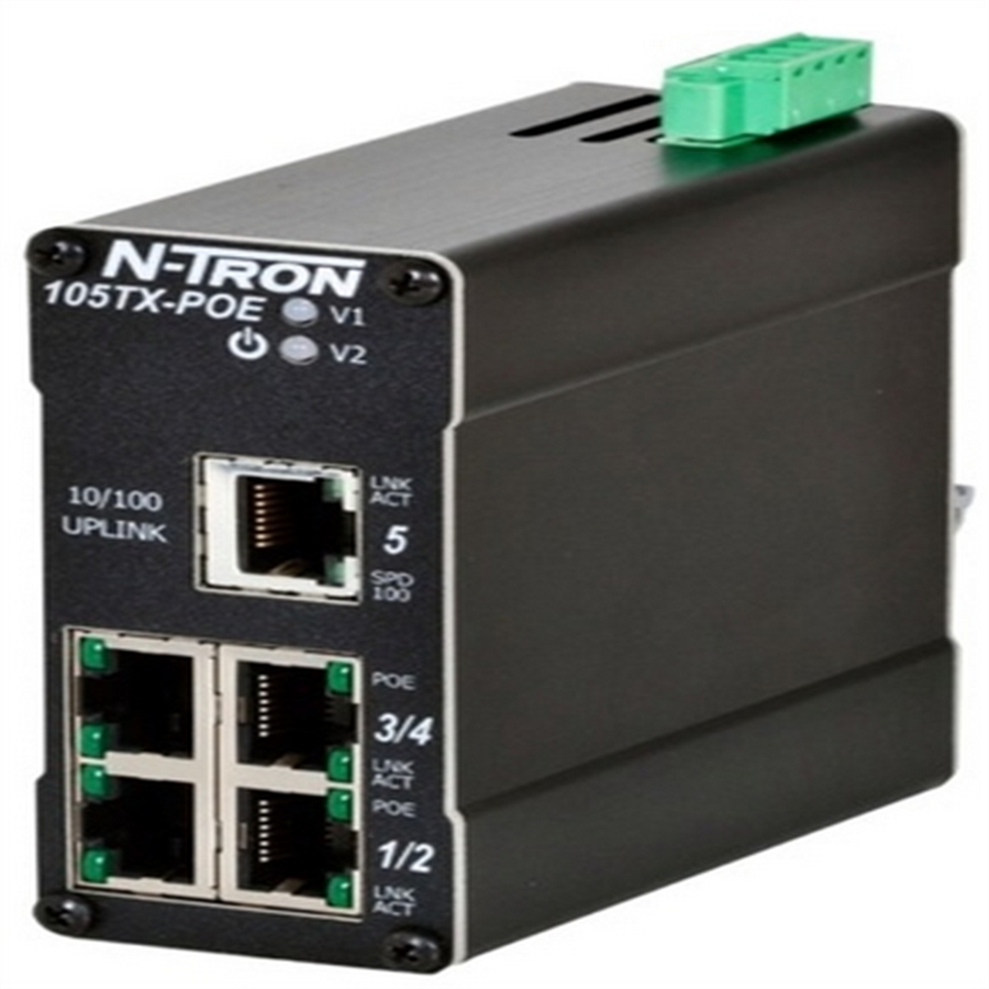 N-TRON KLM608012 105TX ETHERNET SWITCH
