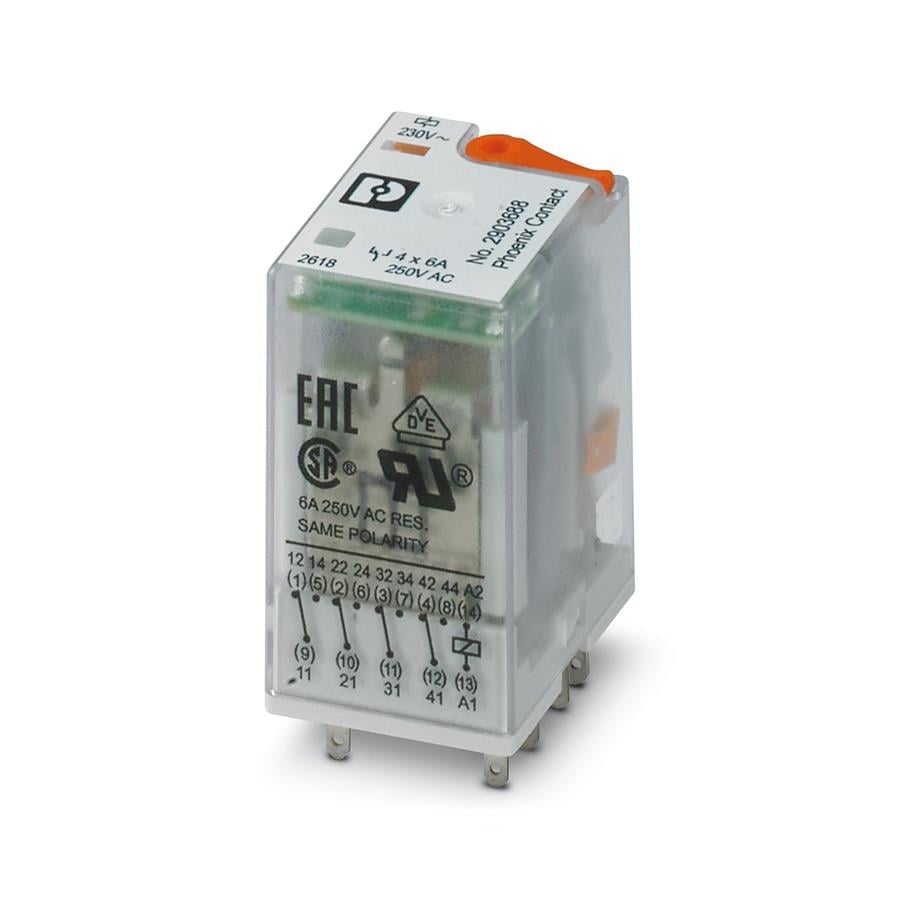 PHOENIX PH2903688 REL-IR4/L-230AC/4X21 TEK RÖLE