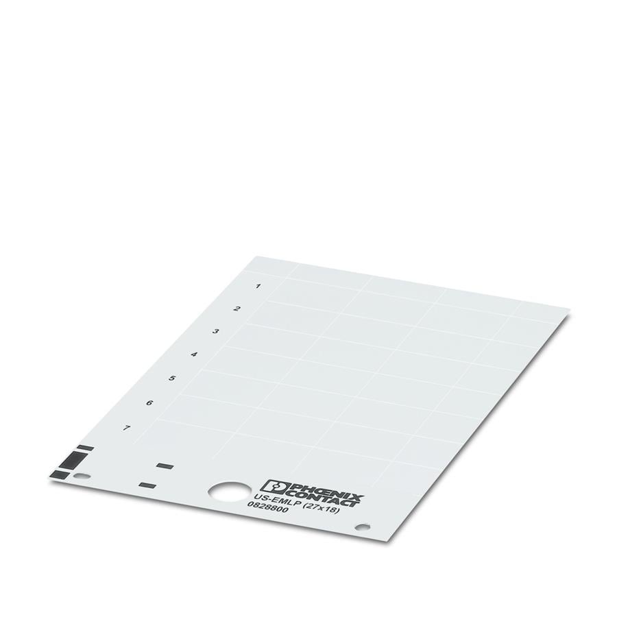 PHOENIX PH828800 US-EMLP(27X18)PLASTİK ETİKET