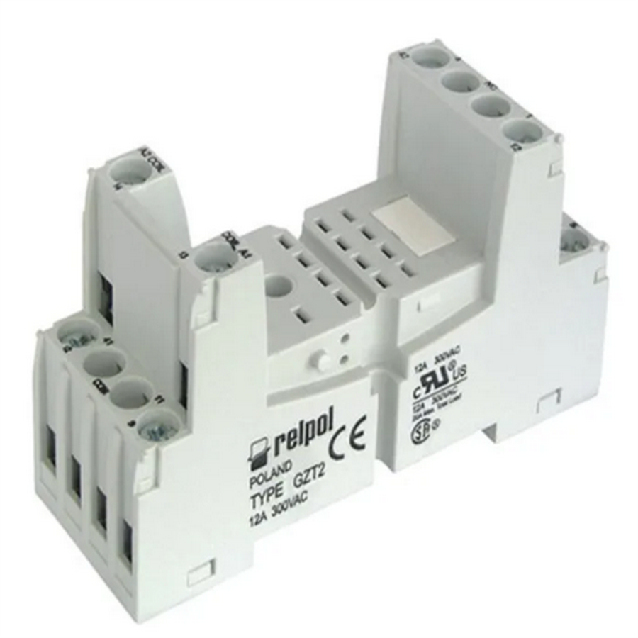 RELPOL REL856048 GZT2-GRAY   R2N SOCKET 08 PİN