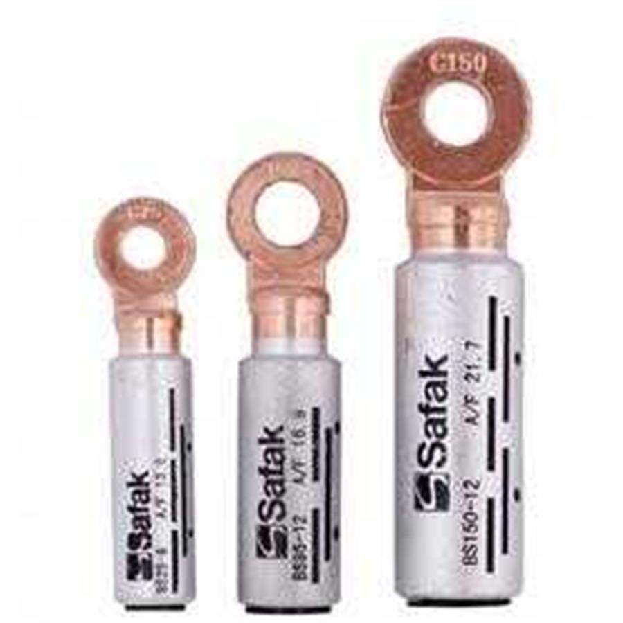 ŞAFAK ŞFK-BS02510 DIN NORMU Bimetal (CU/AL) Kablo Pabuçları