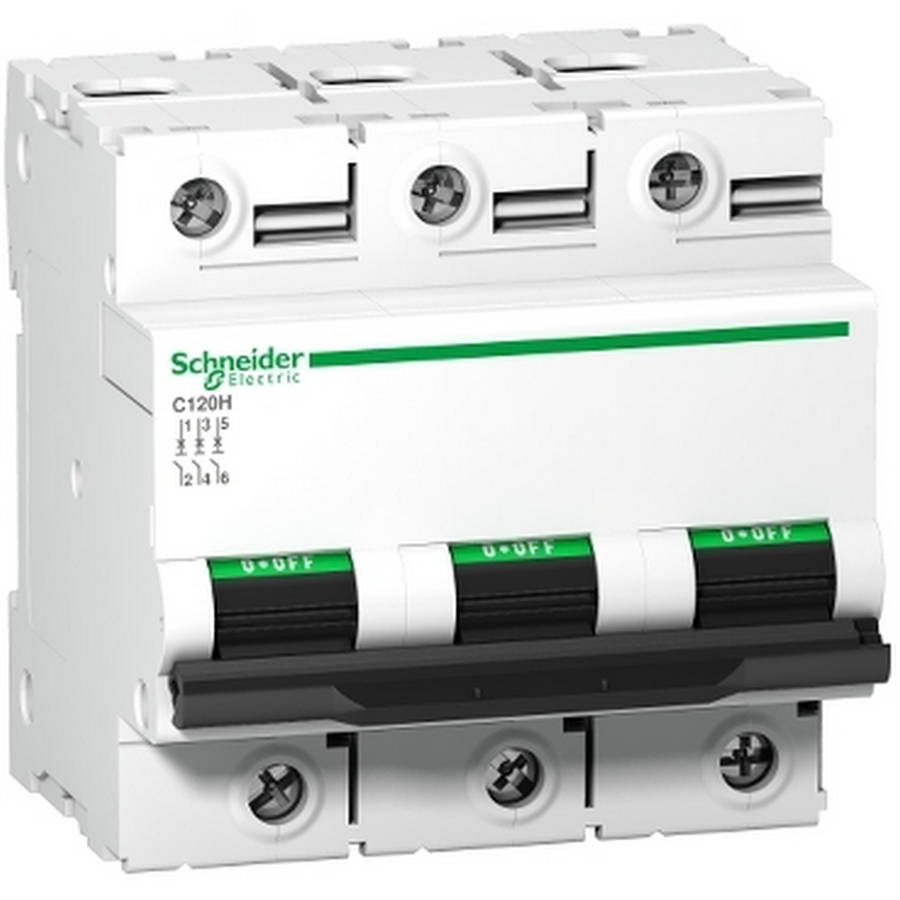 SCHNEIDER SCHA9N18468 Acti9 C120H 3P 80A  ,15kA C eğrisi Otomat